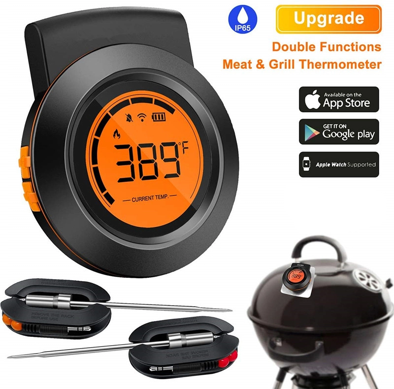 Buy Wholesale China Bluetooth Meat Thermometer Wireless Meat Thermometer,  Wireless Digital Grill Thermometer & Instant Read Meat Thermometer For Grill  at USD 20